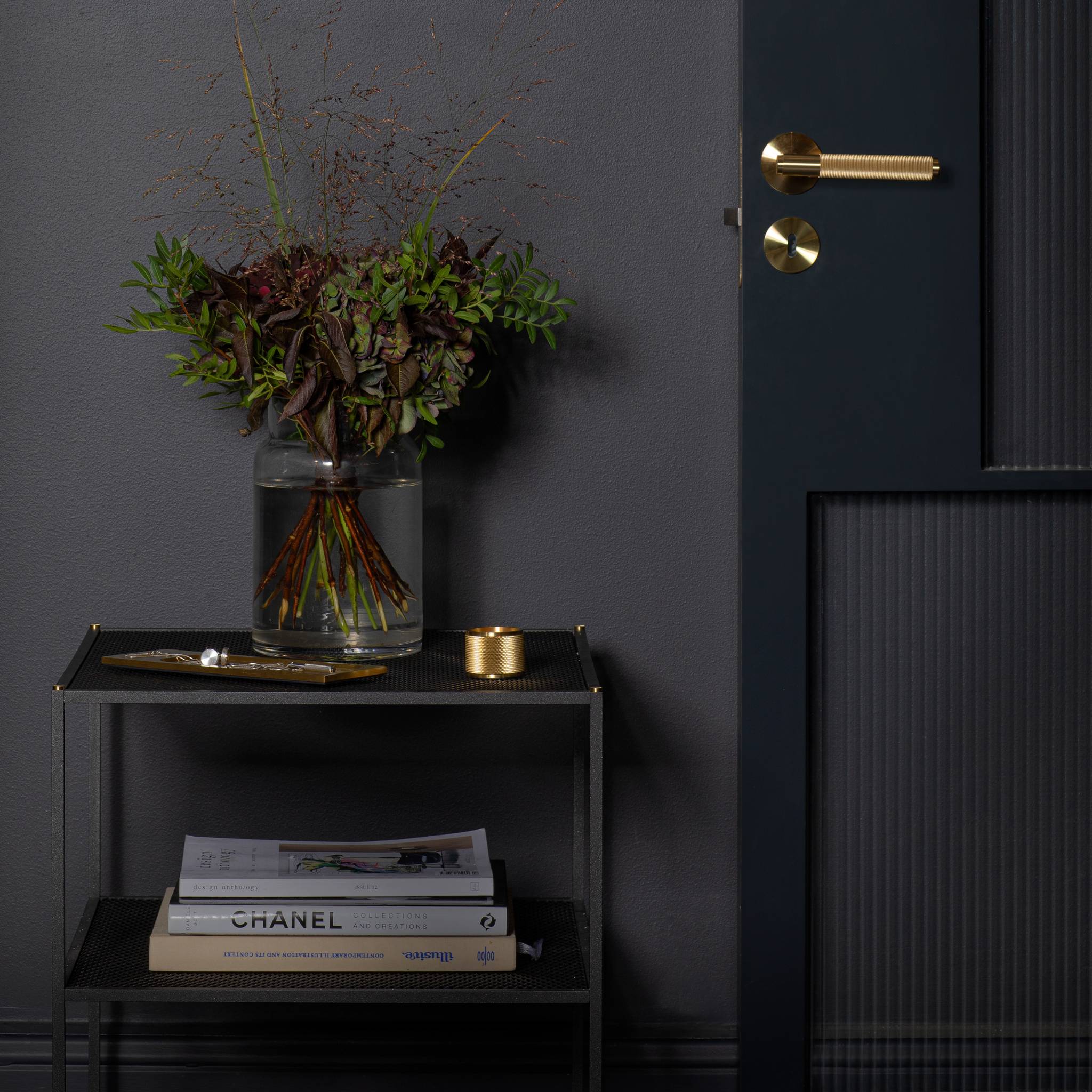 DOOR HANDLE SET / PASSAGE / CROSS