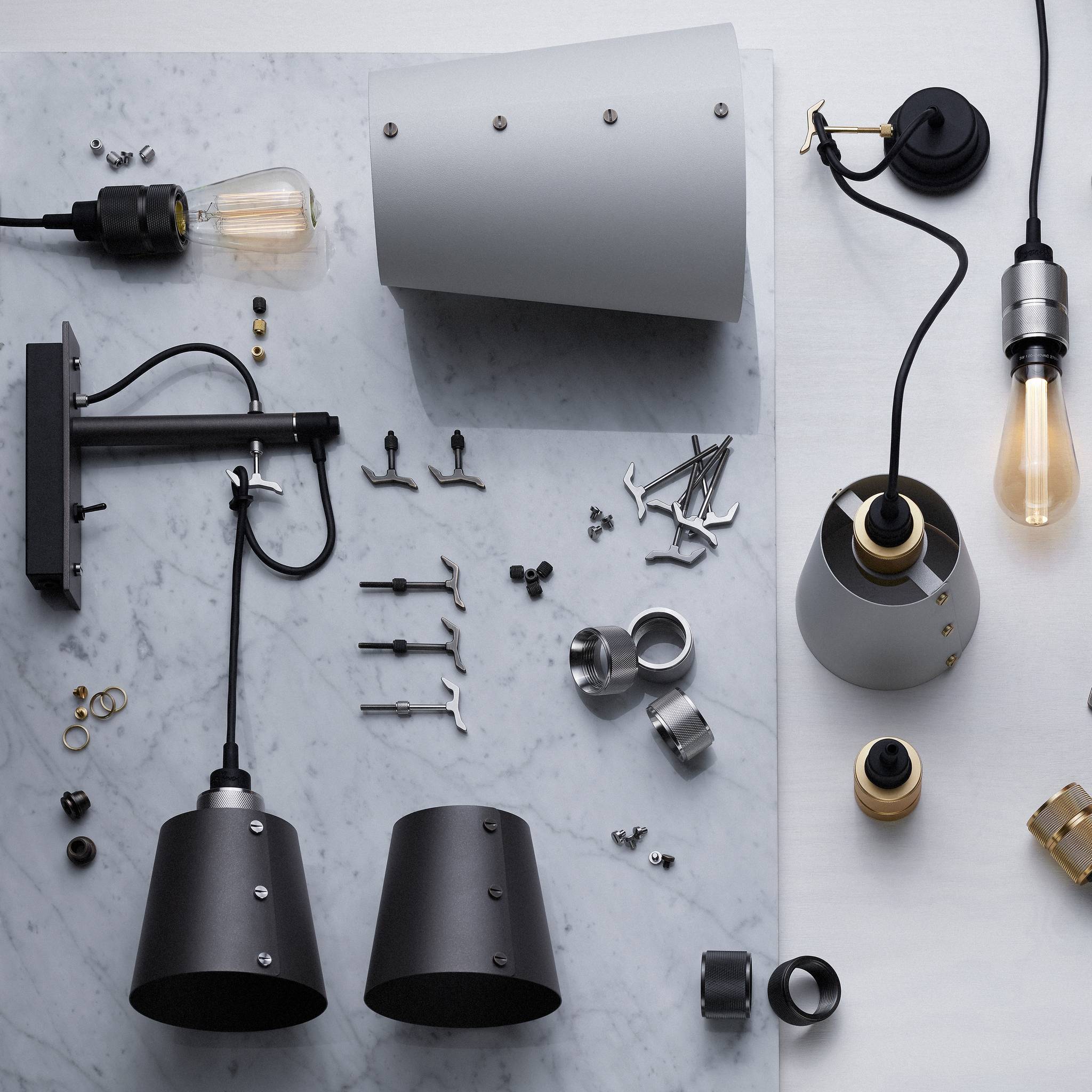 HOOKED SHADE / SMALL / STONE