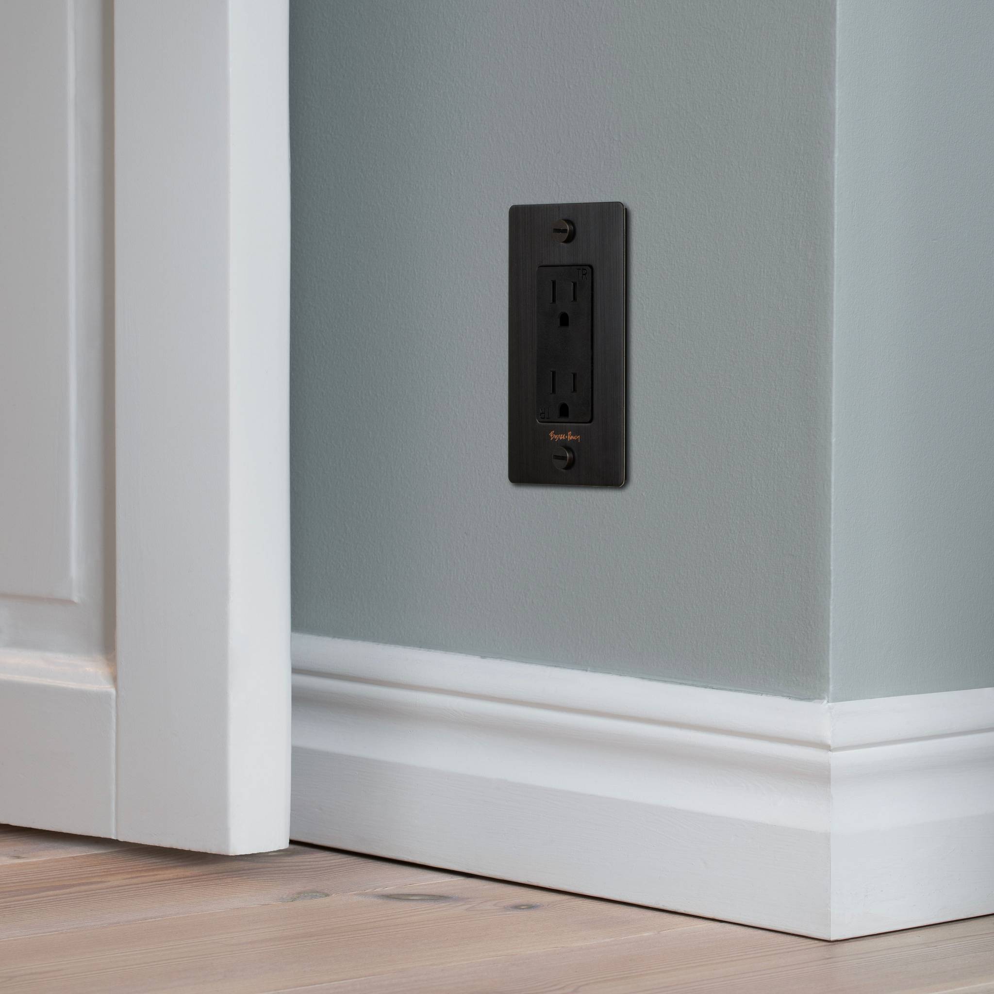 1G DUPLEX OUTLET / CROSS / WITHOUT LOGO