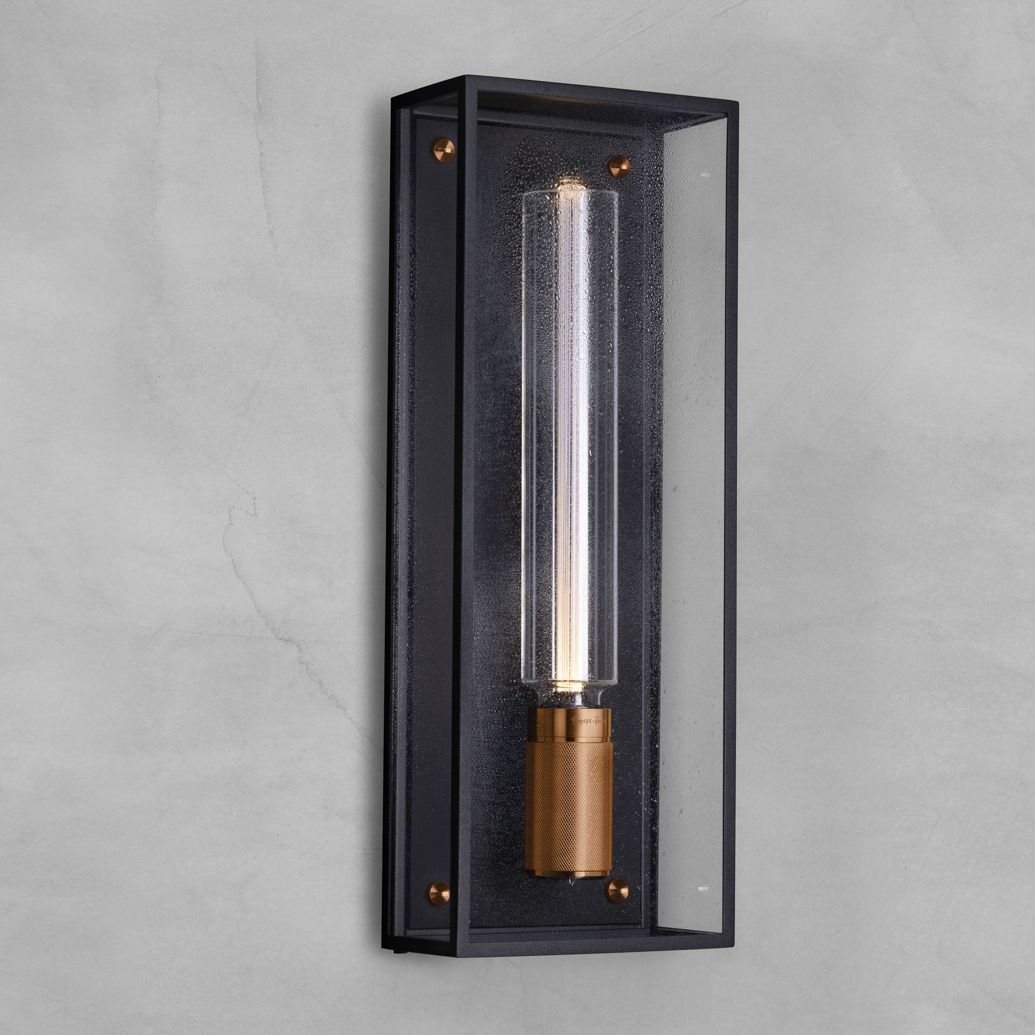 CAGED WET / WALL / CROSS / LARGE / BLACK