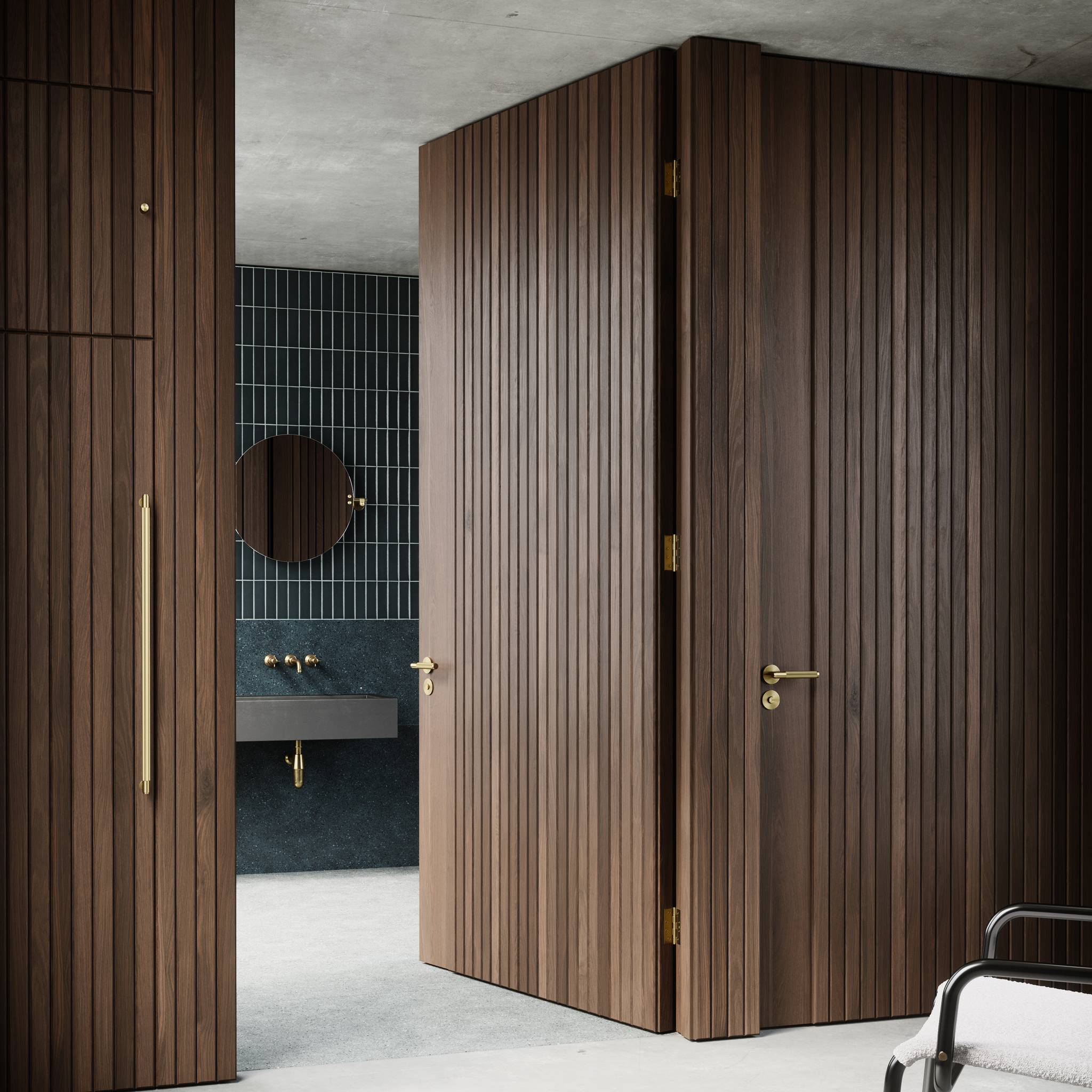 DOOR HANDLE SET / PRIVACY / CROSS