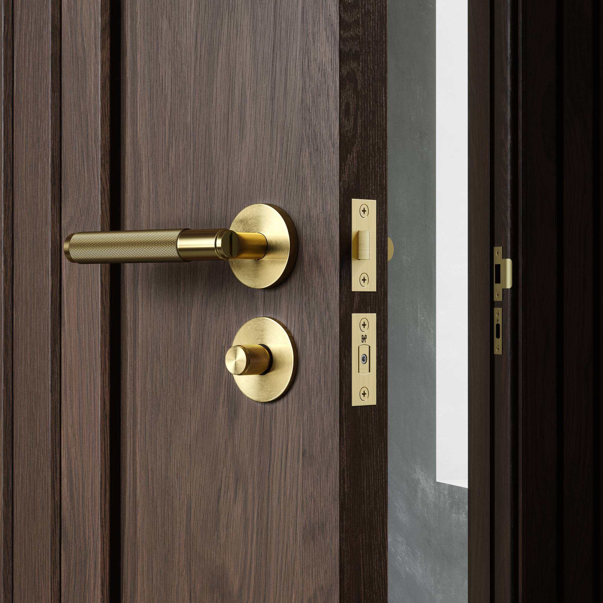 DOOR HANDLE / PRIVACY / CROSS