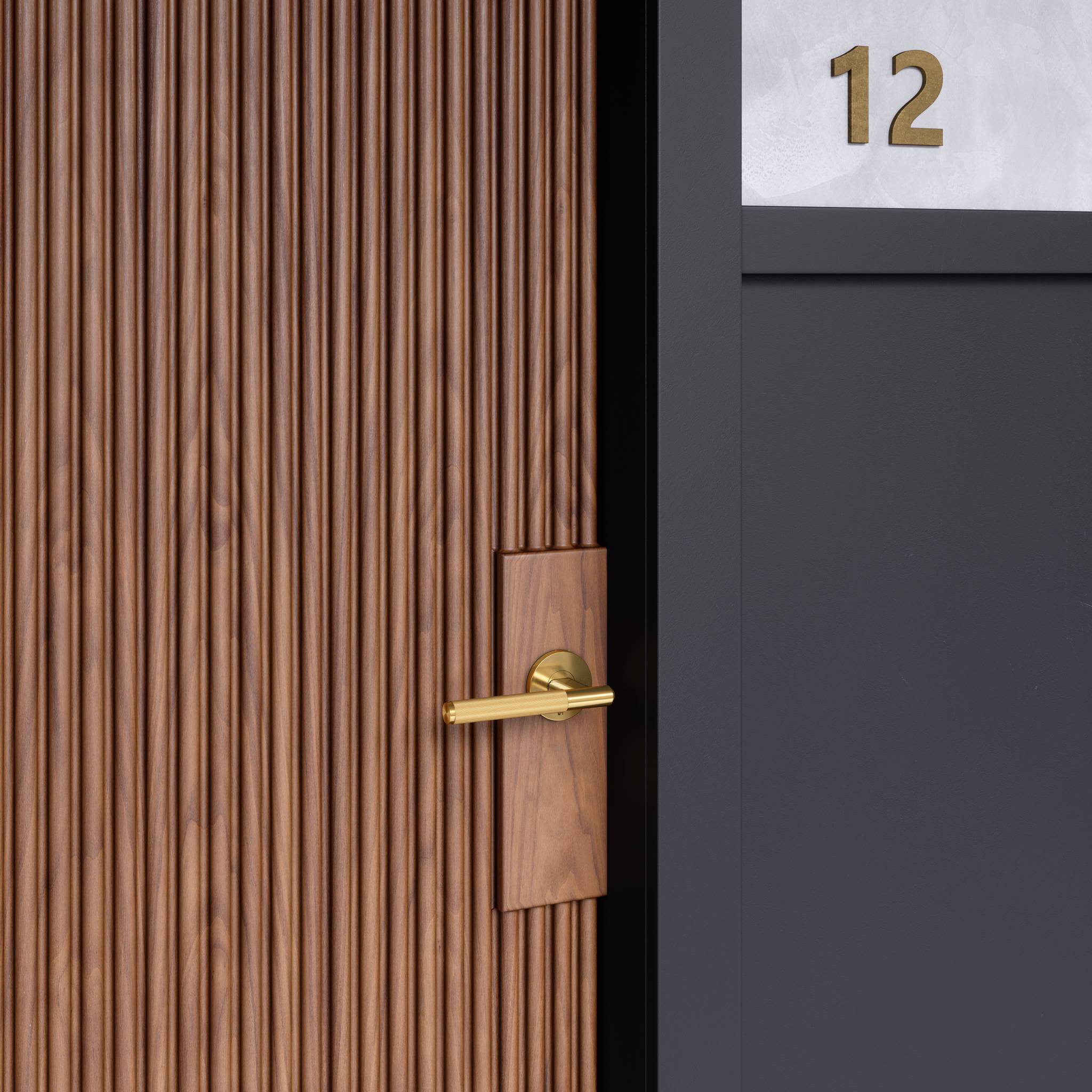 DOOR HANDLE SET / PASSAGE / LINEAR