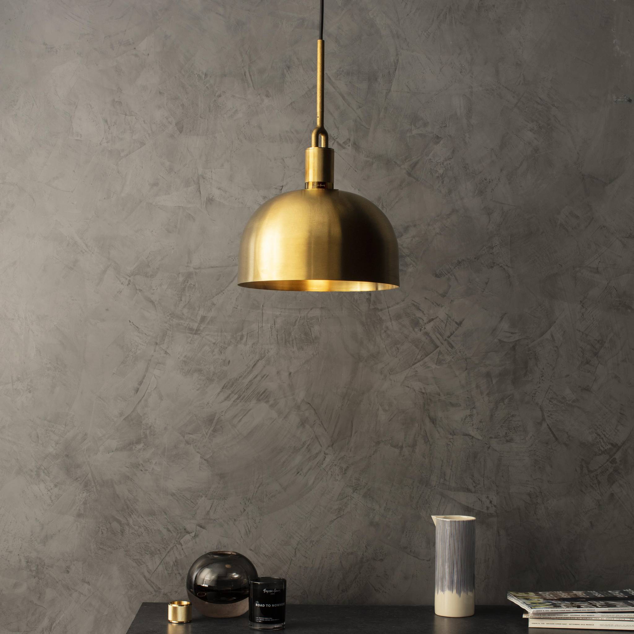 FORKED PENDANT / LINEAR / SHADE / LARGE