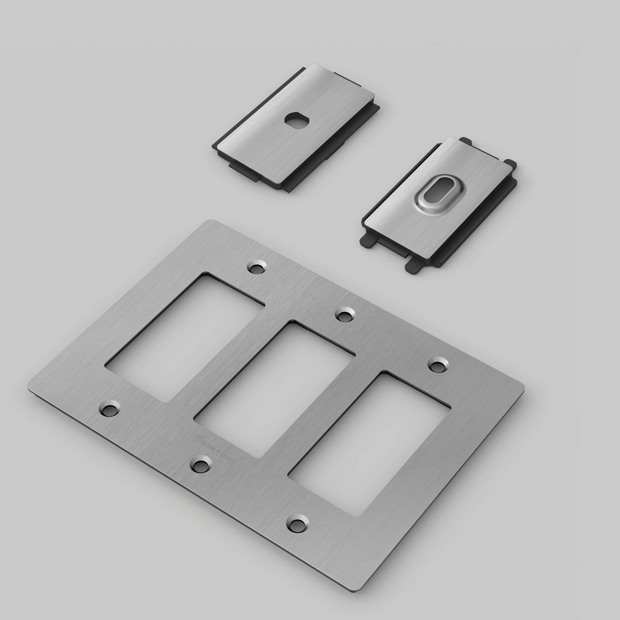 3G PLATE / WITH LOGO