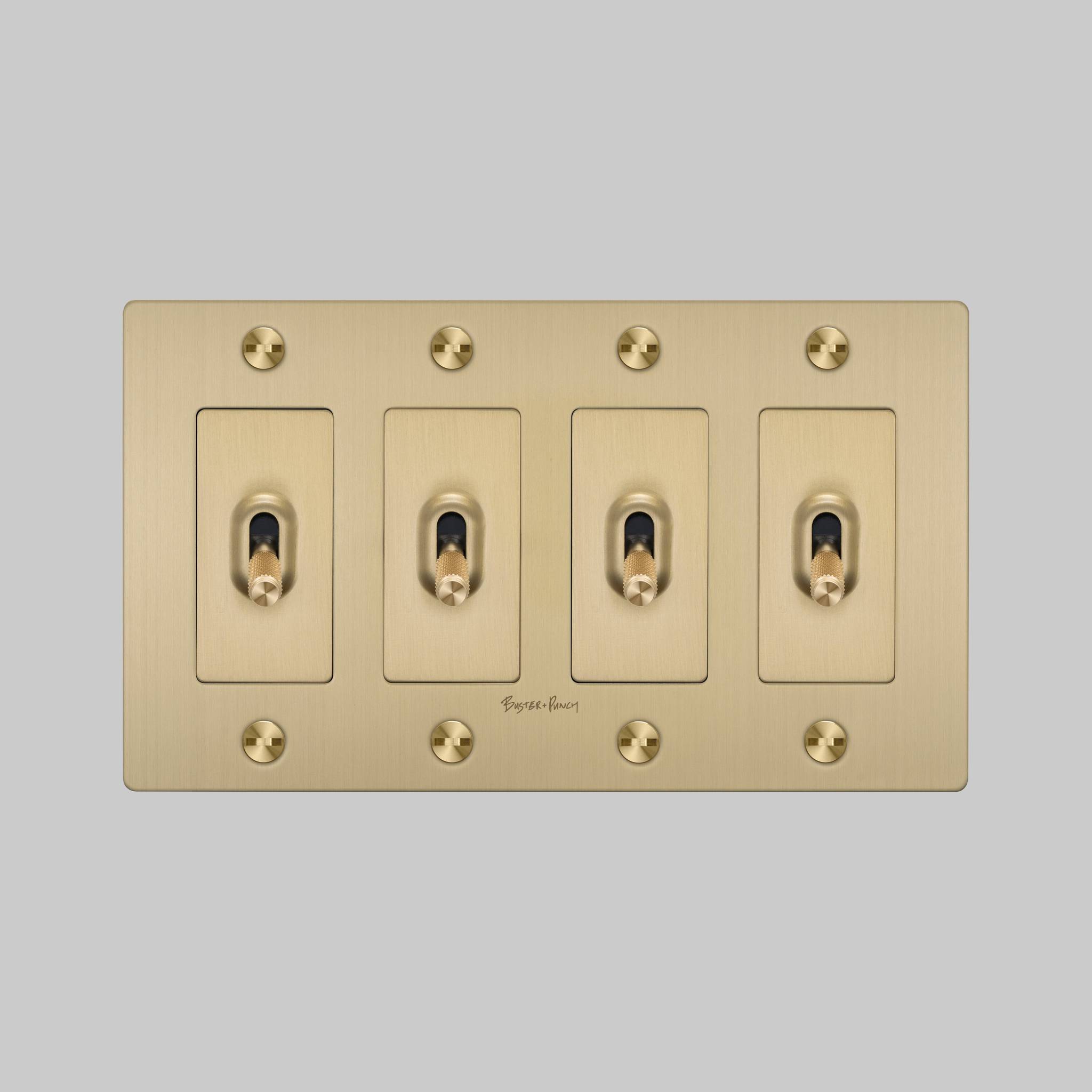 4G TOGGLE SWITCH / CROSS / WITH LOGO