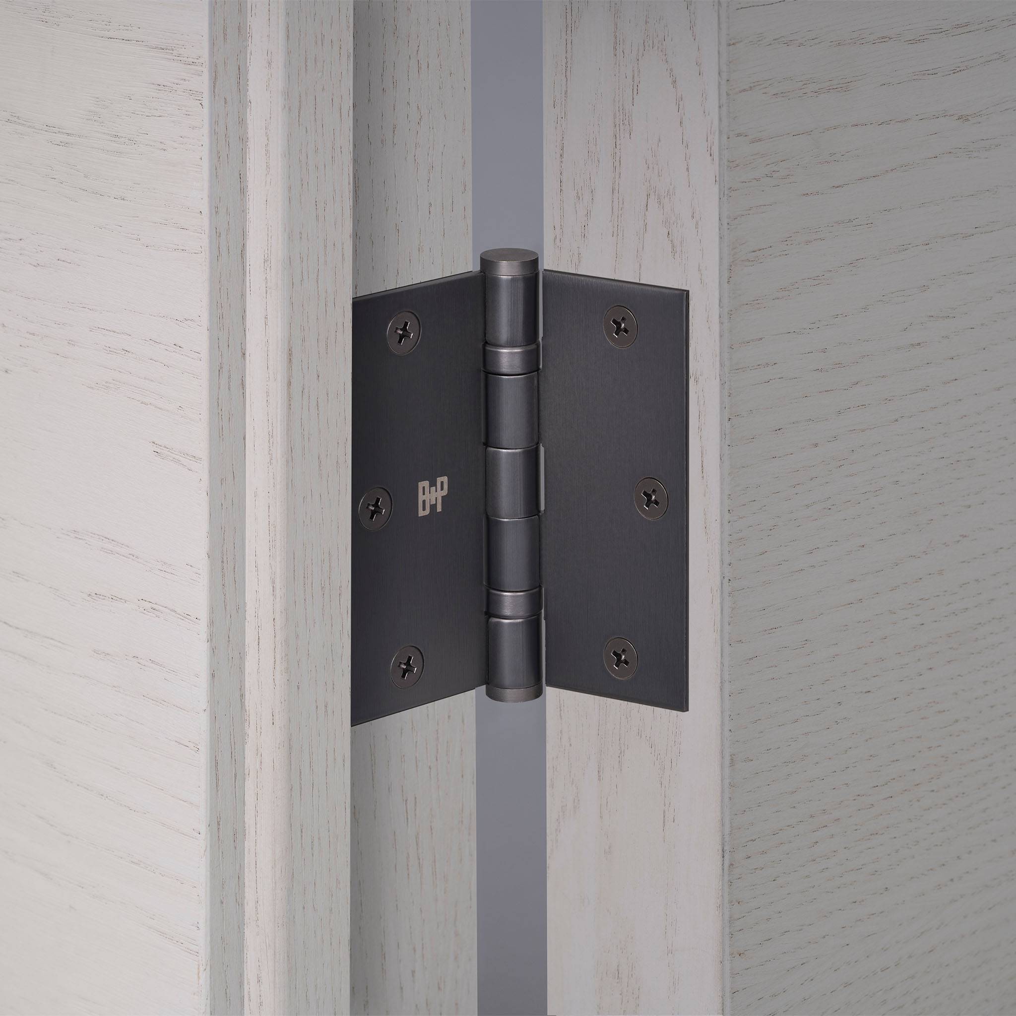 DOOR HINGE / SET OF 2 / 3.5 X 3.5 INCH