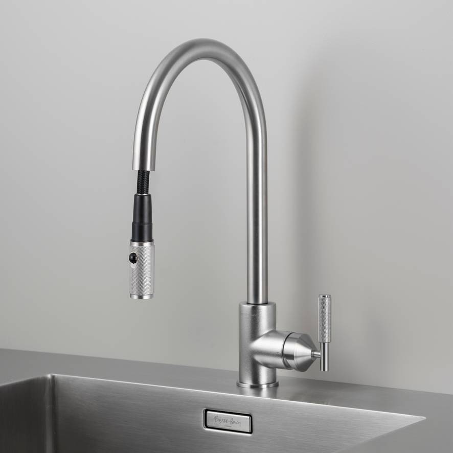 KITCHEN FAUCET / PULL-OUT WITH DUAL SPRAY / CROSS