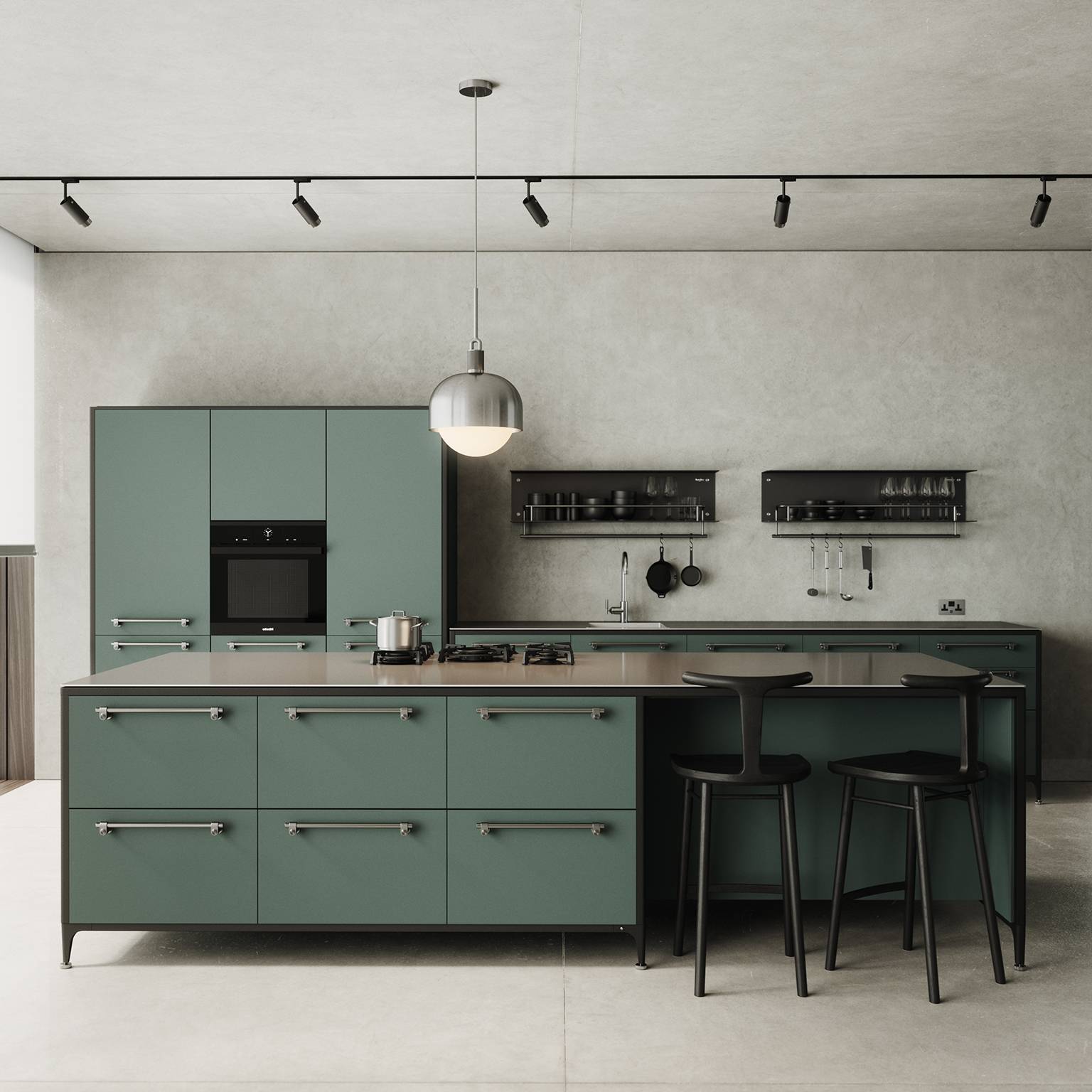 EXHAUST TRACK / LINEAR / GRAPHITE