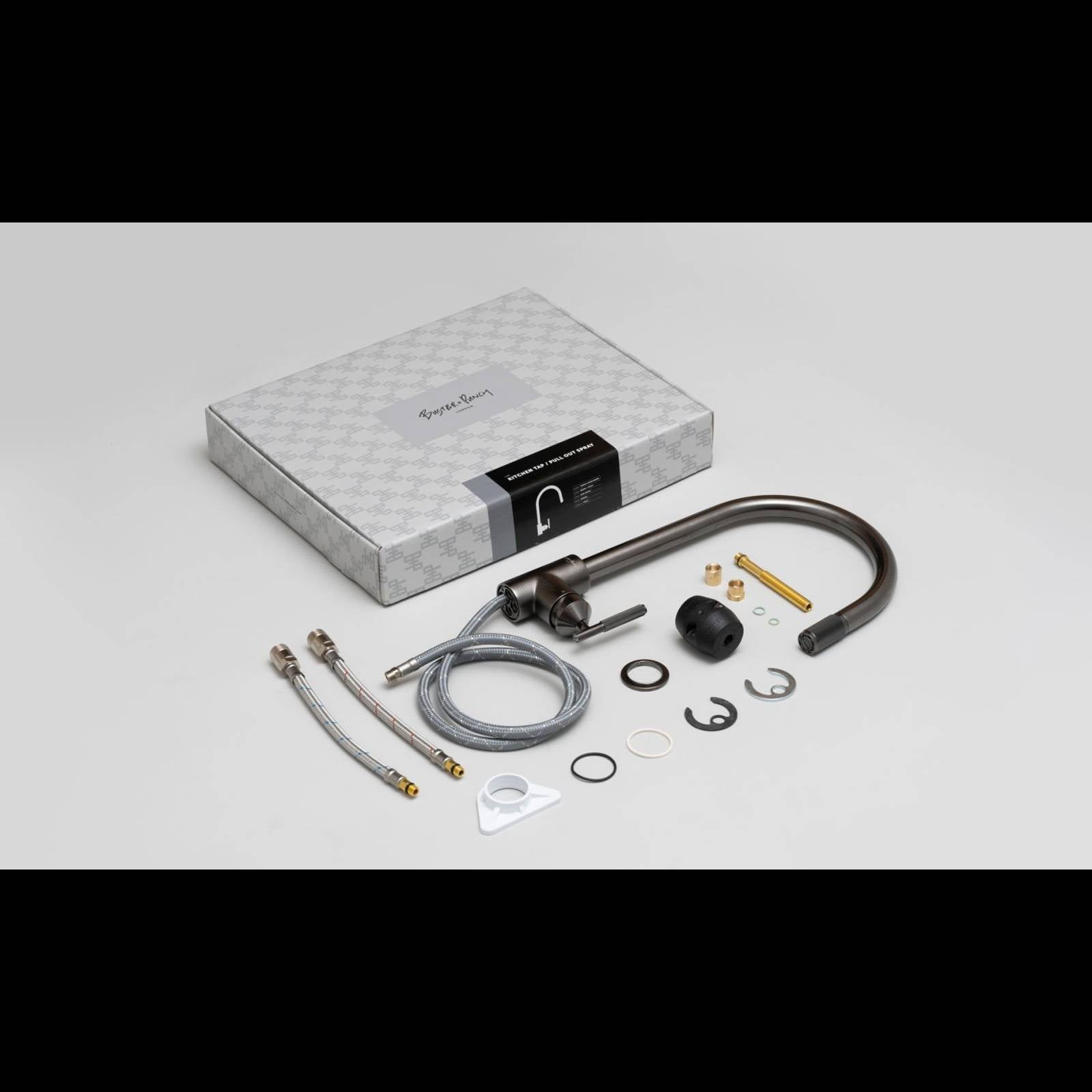 KITCHEN FAUCET / PULL-OUT WITH DUAL SPRAY / LINEAR