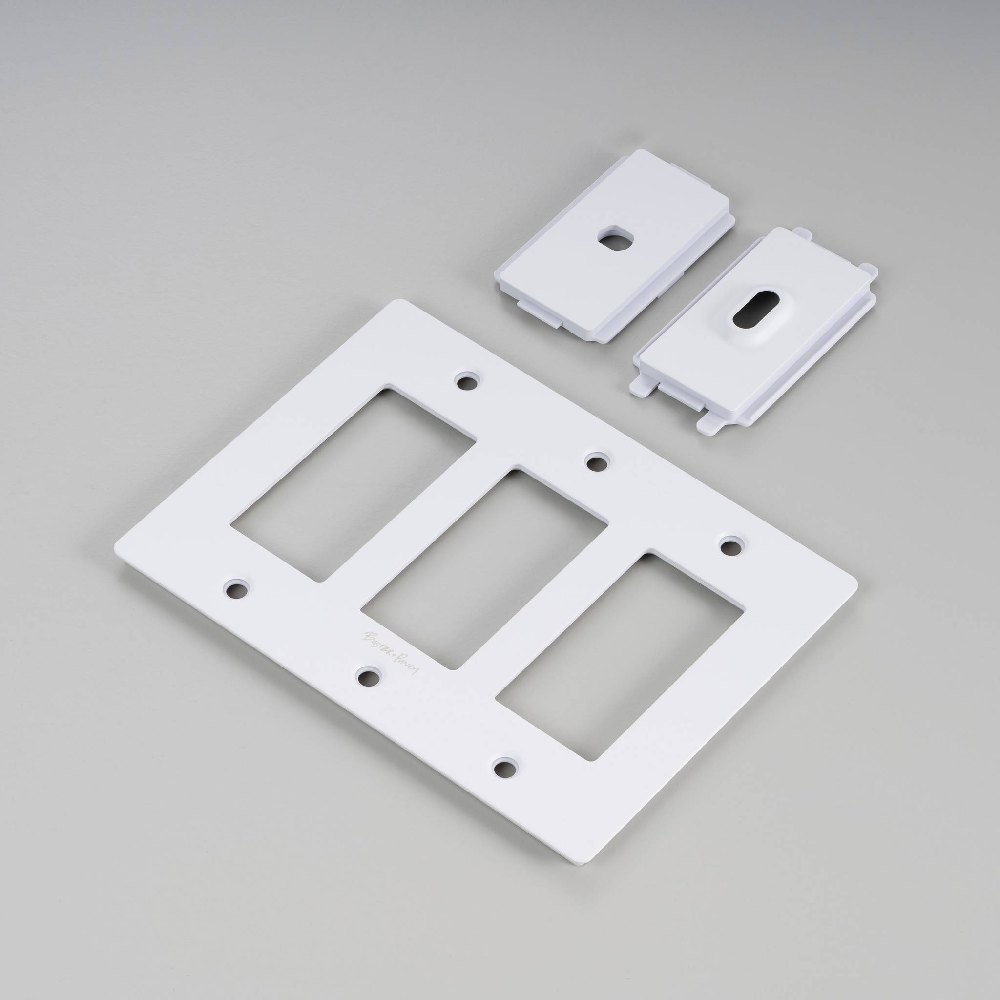 3G PLATE / WITH LOGO