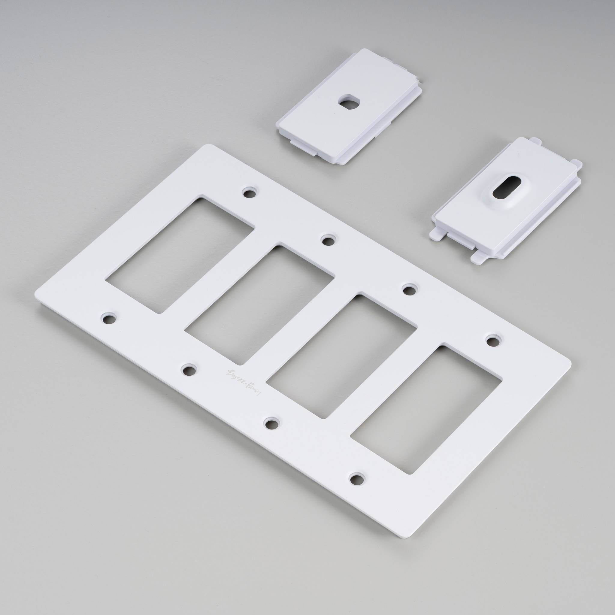 4G PLATE / WITH LOGO