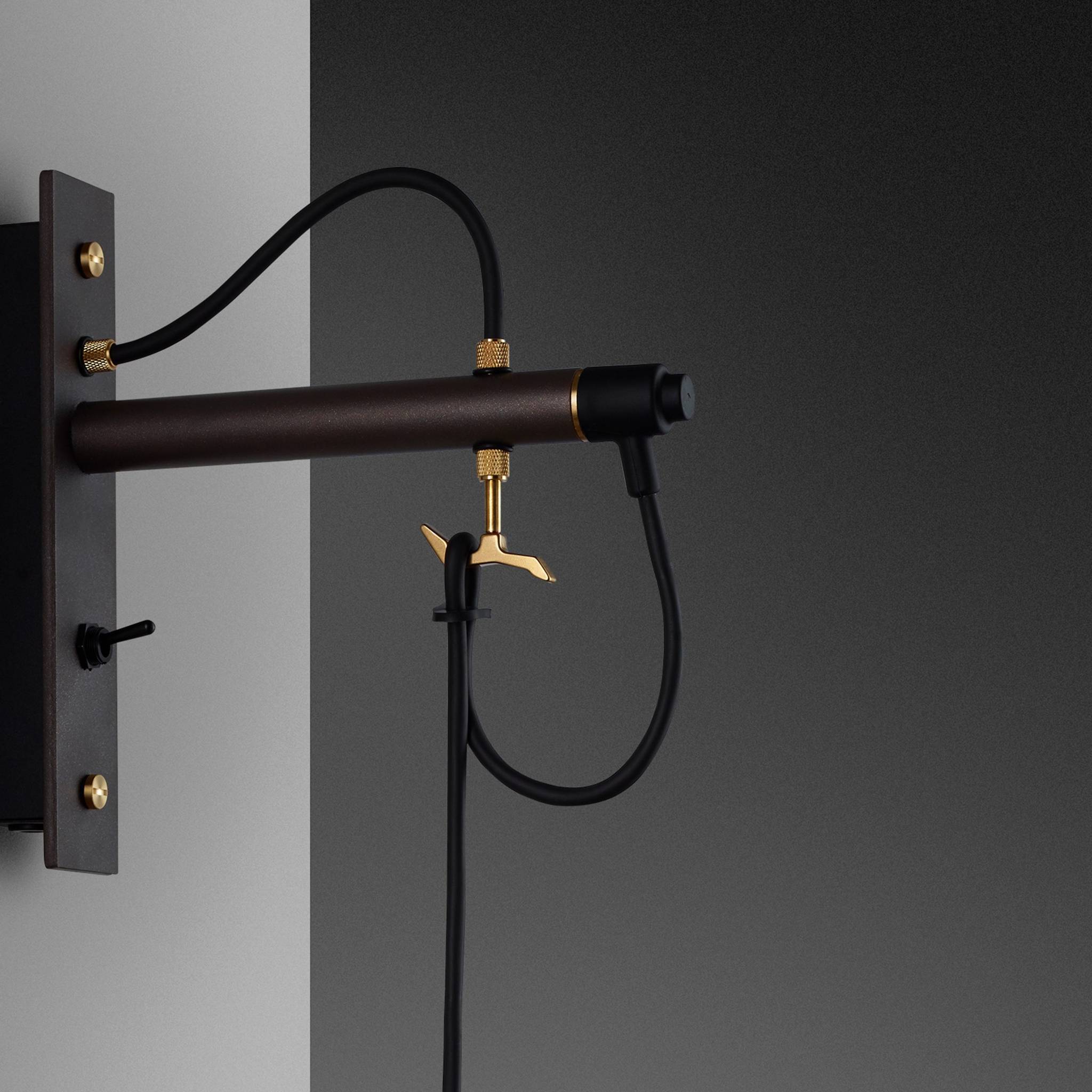 HOOKED WALL / CROSS / LARGE / GRAPHITE