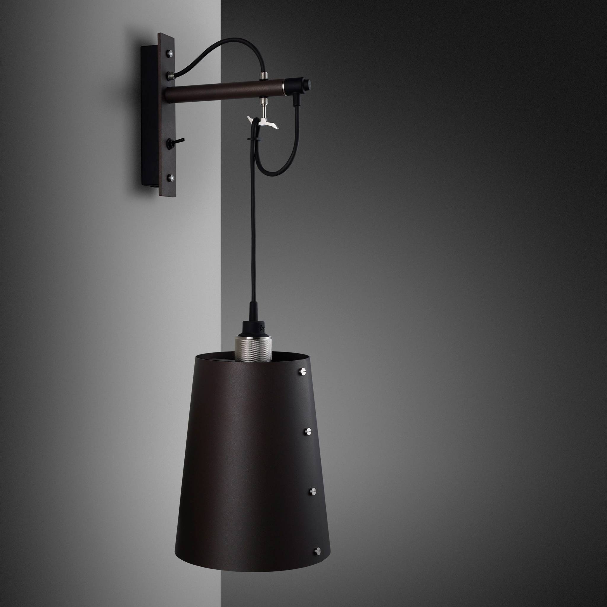 HOOKED WALL / CROSS / LARGE / GRAPHITE