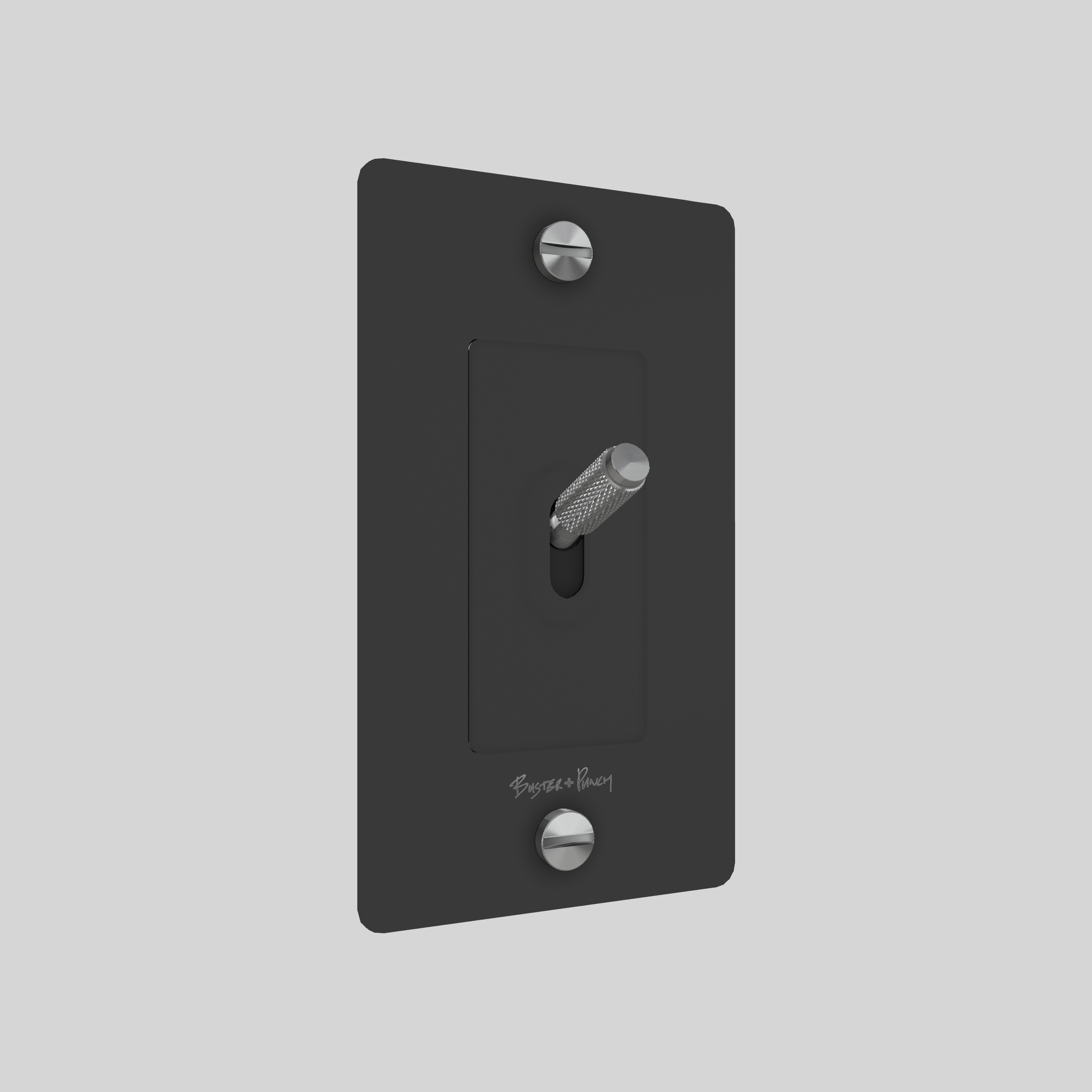 1G TOGGLE / CROSS / WITH LOGO / BLACK / STEEL