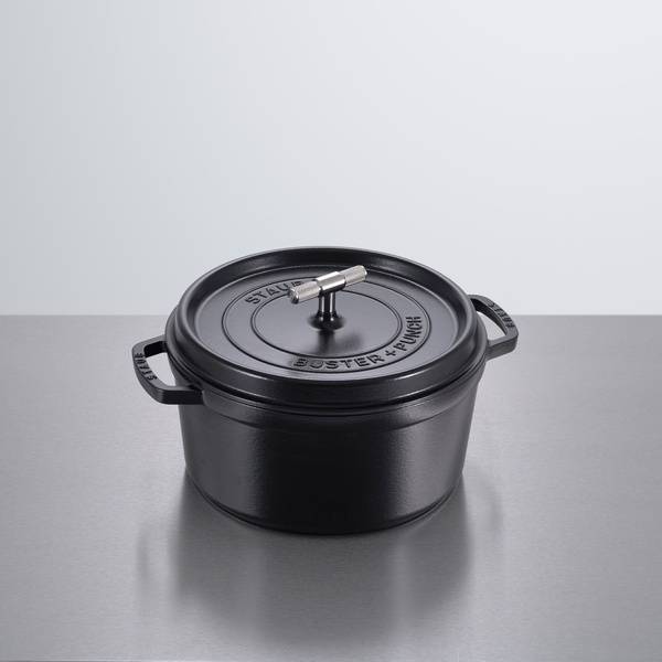 COCOTTE / 11.02 INCHES / CROSS / STAUB / BLACK