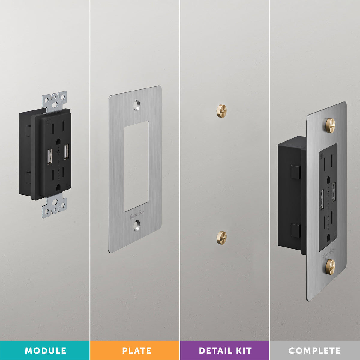 Socket Exploded BUILD YOUR OWN SWITCHES & OUTLETS