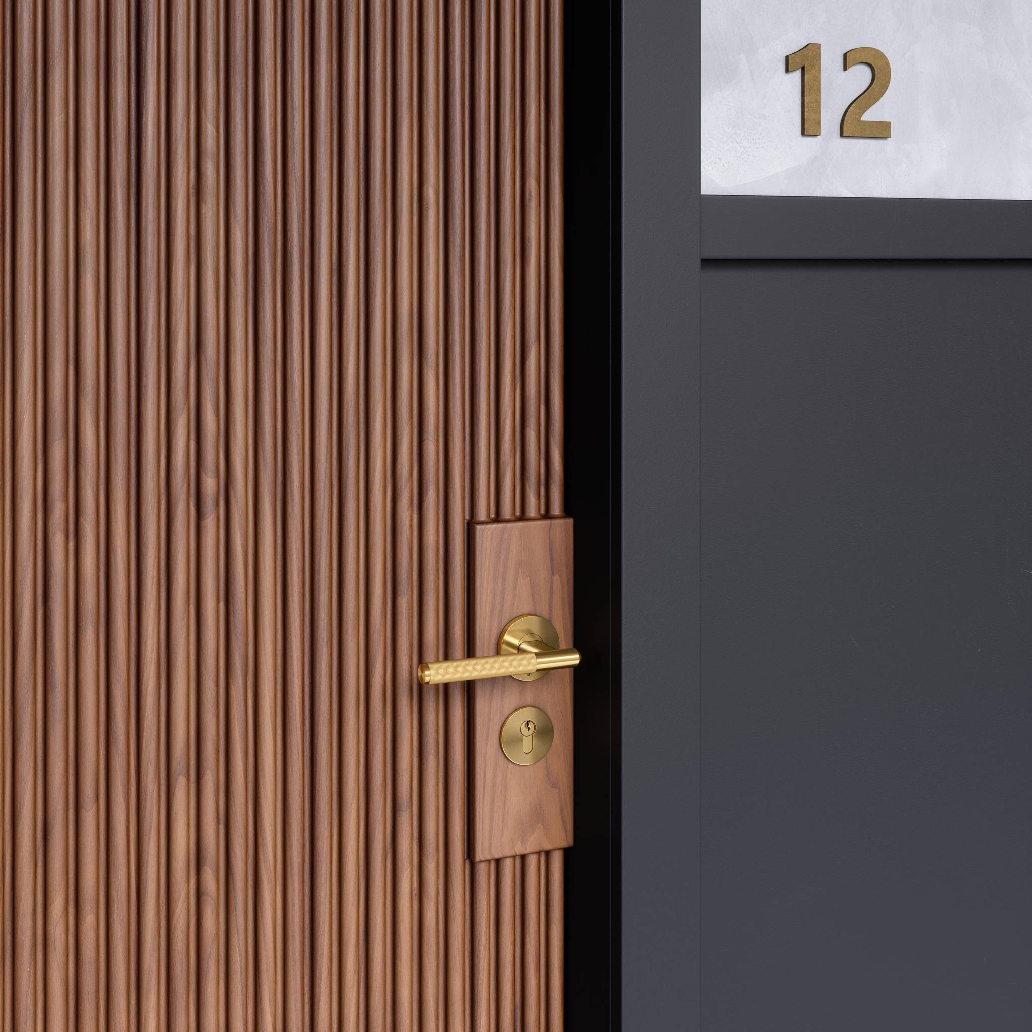 DOOR HANDLE / PRIVACY / LINEAR