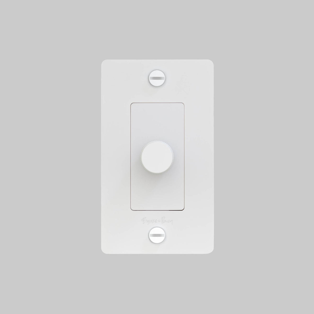 1G DIMMER / CROSS /  STANDARD / POLYCARBONATE / WHITE