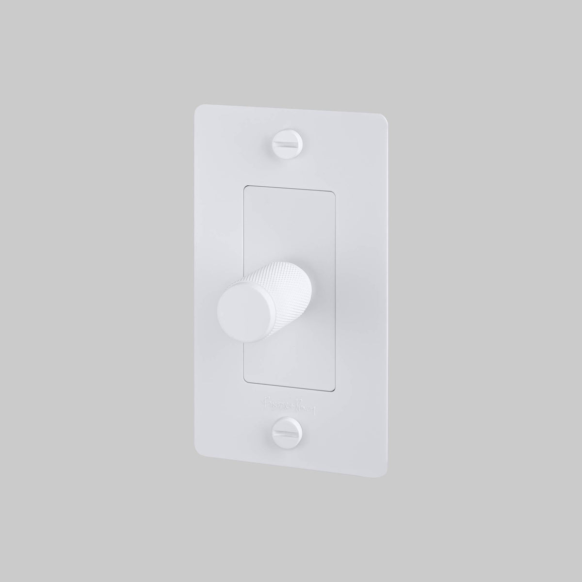 1G DIMMER / CROSS /  STANDARD / POLYCARBONATE / WHITE