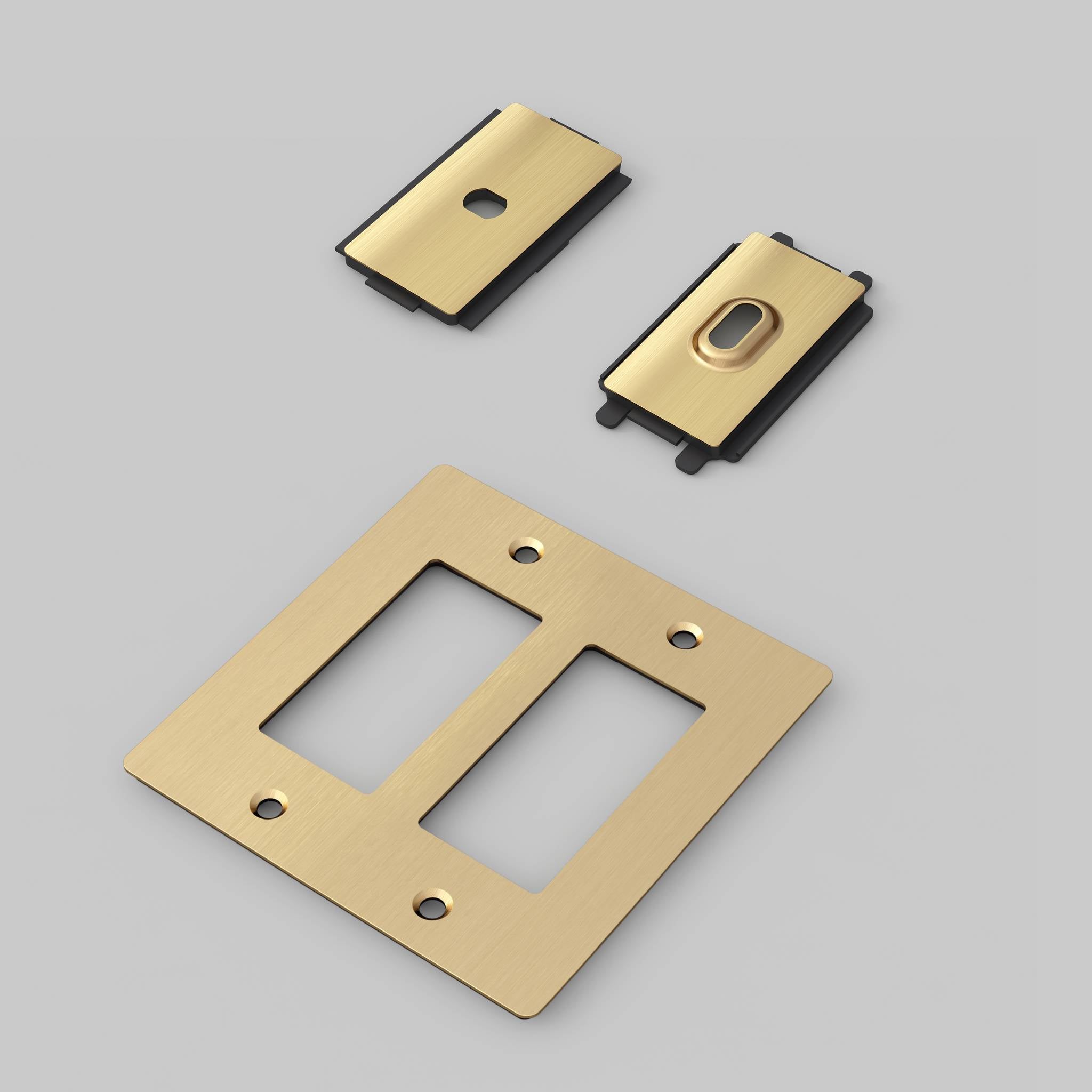 2G PLATE / WITHOUT LOGO