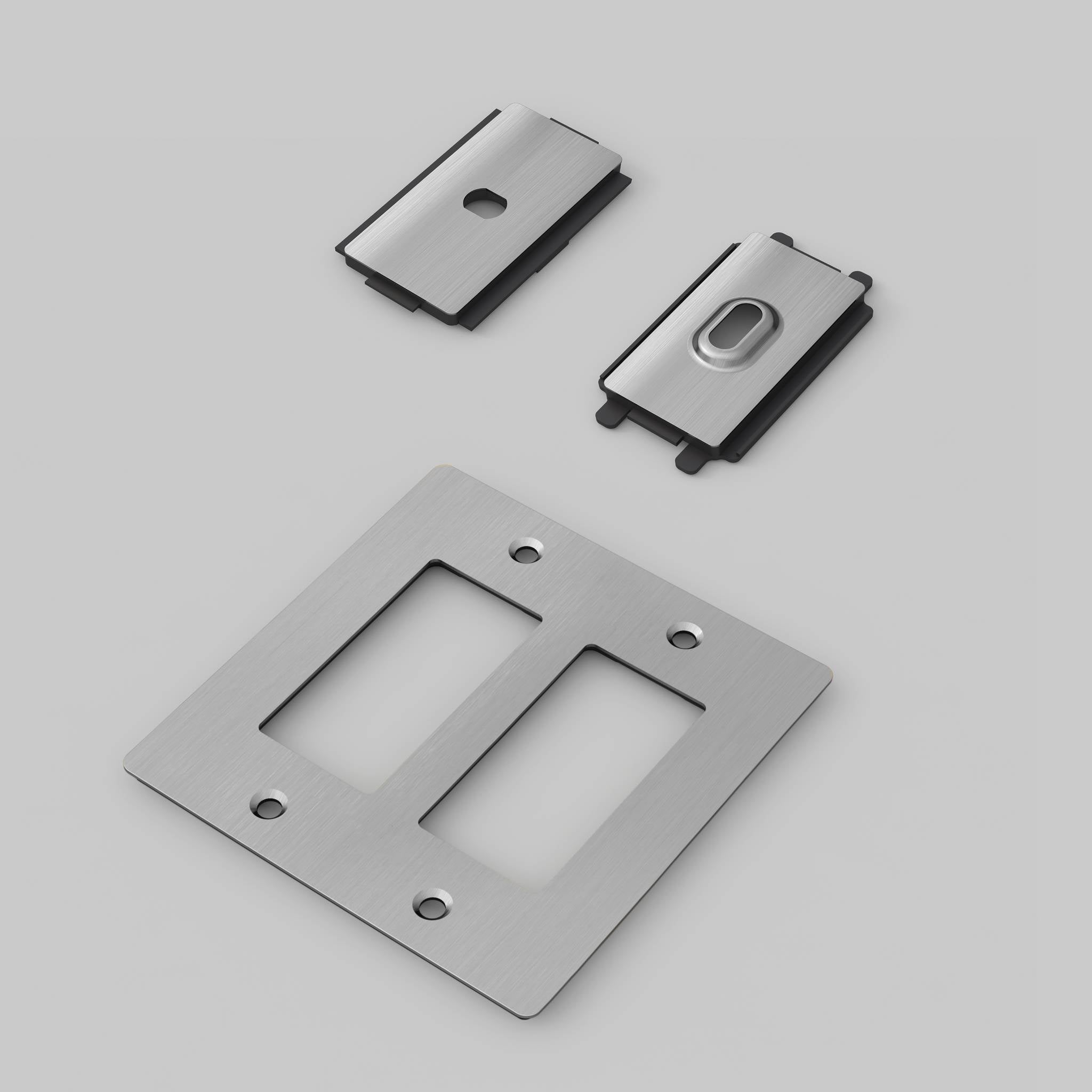 2G PLATE / WITHOUT LOGO