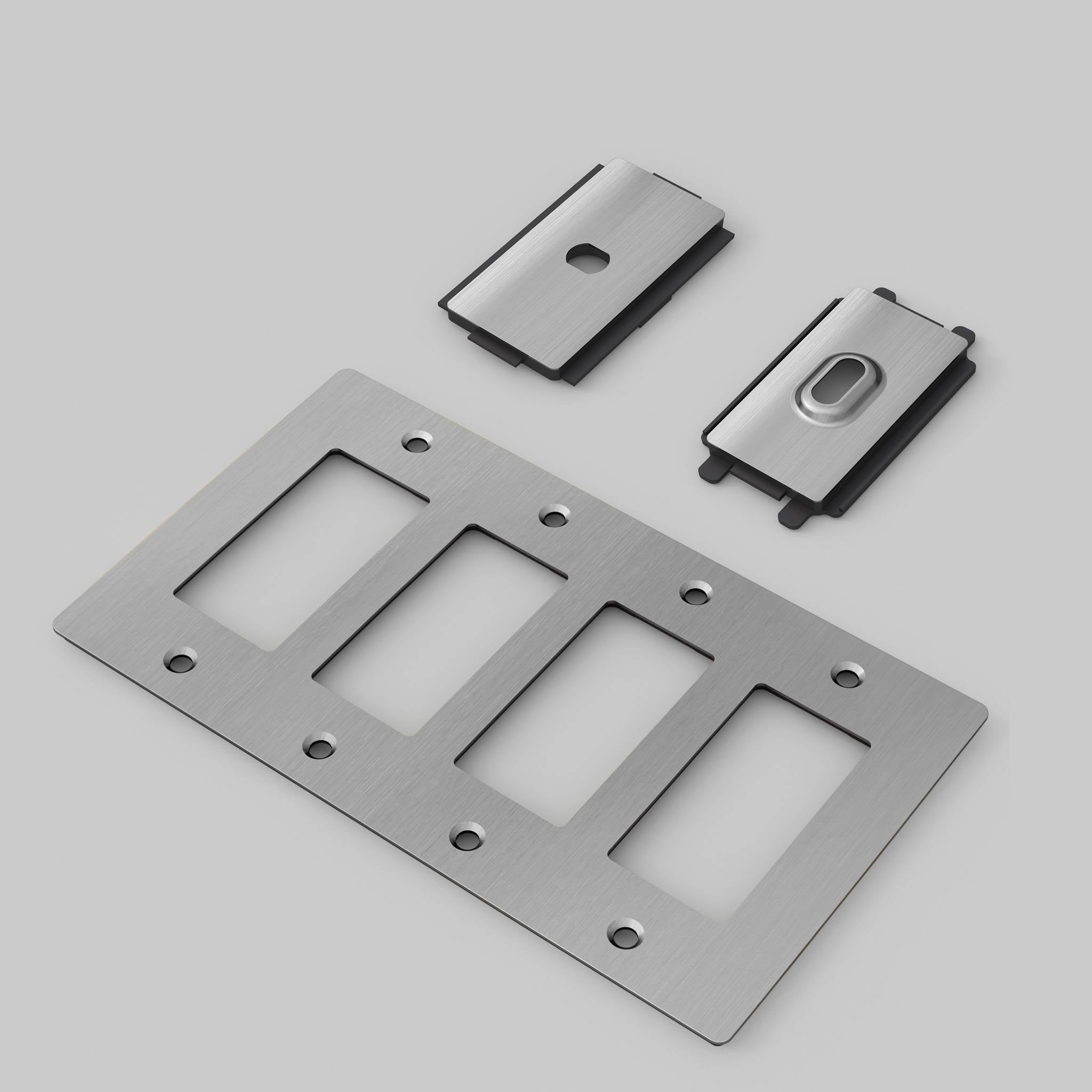 4G PLATE / WITHOUT LOGO