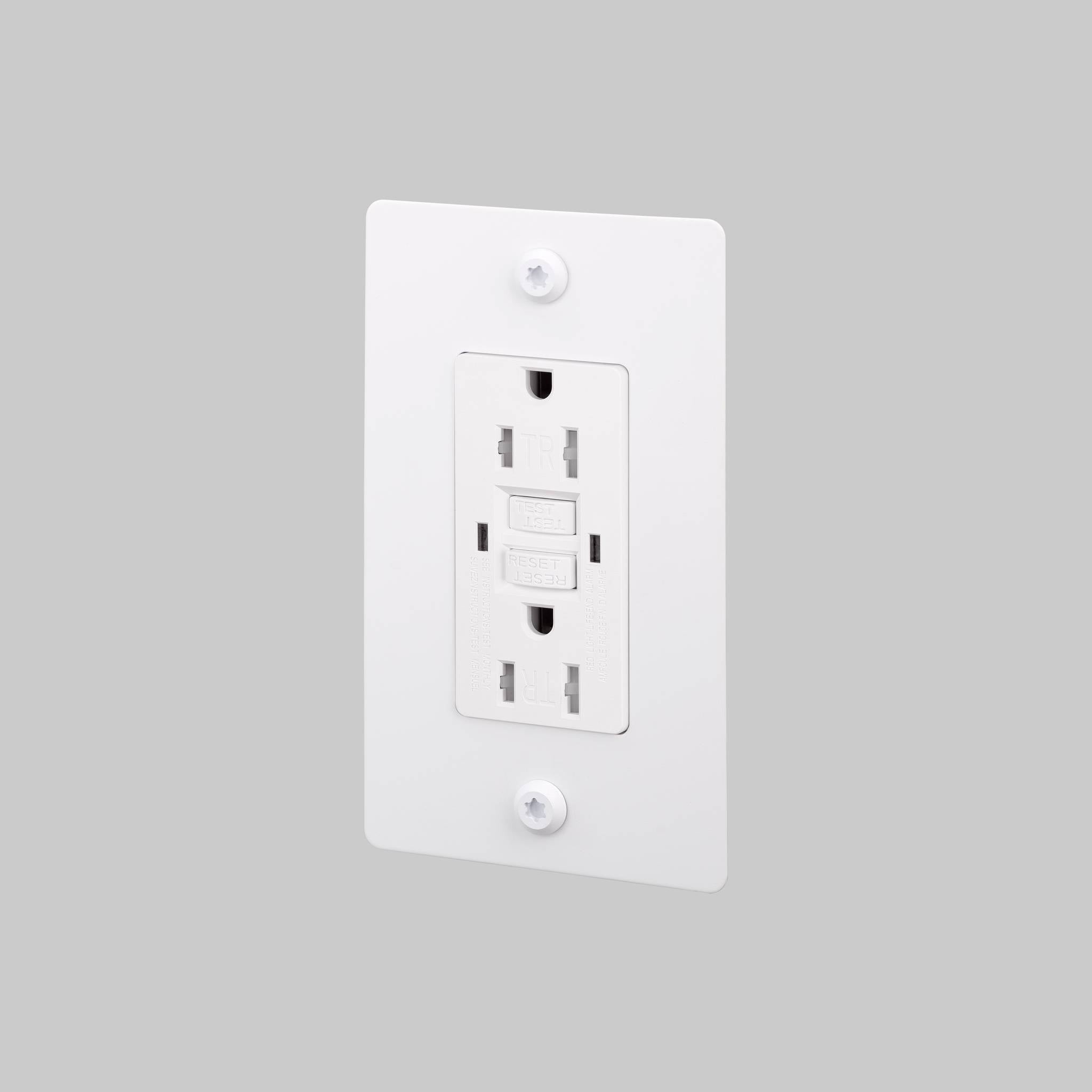 1G DUPLEX OUTLET / GFCI / LINEAR / WITHOUT LOGO