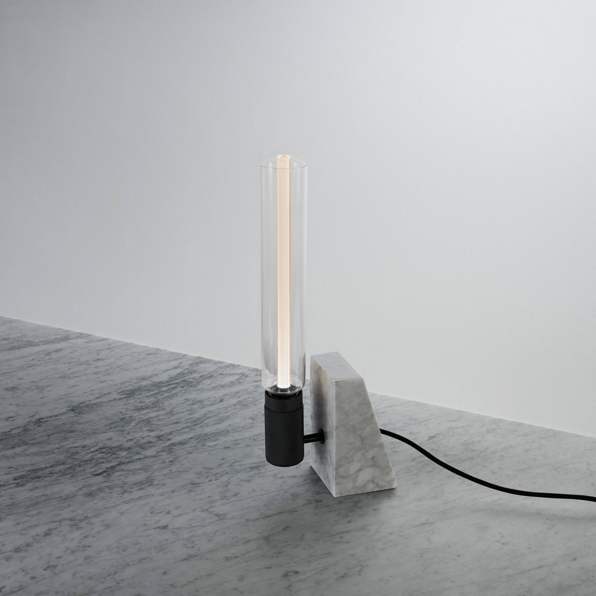 STONED TABLE LIGHT / CROSS