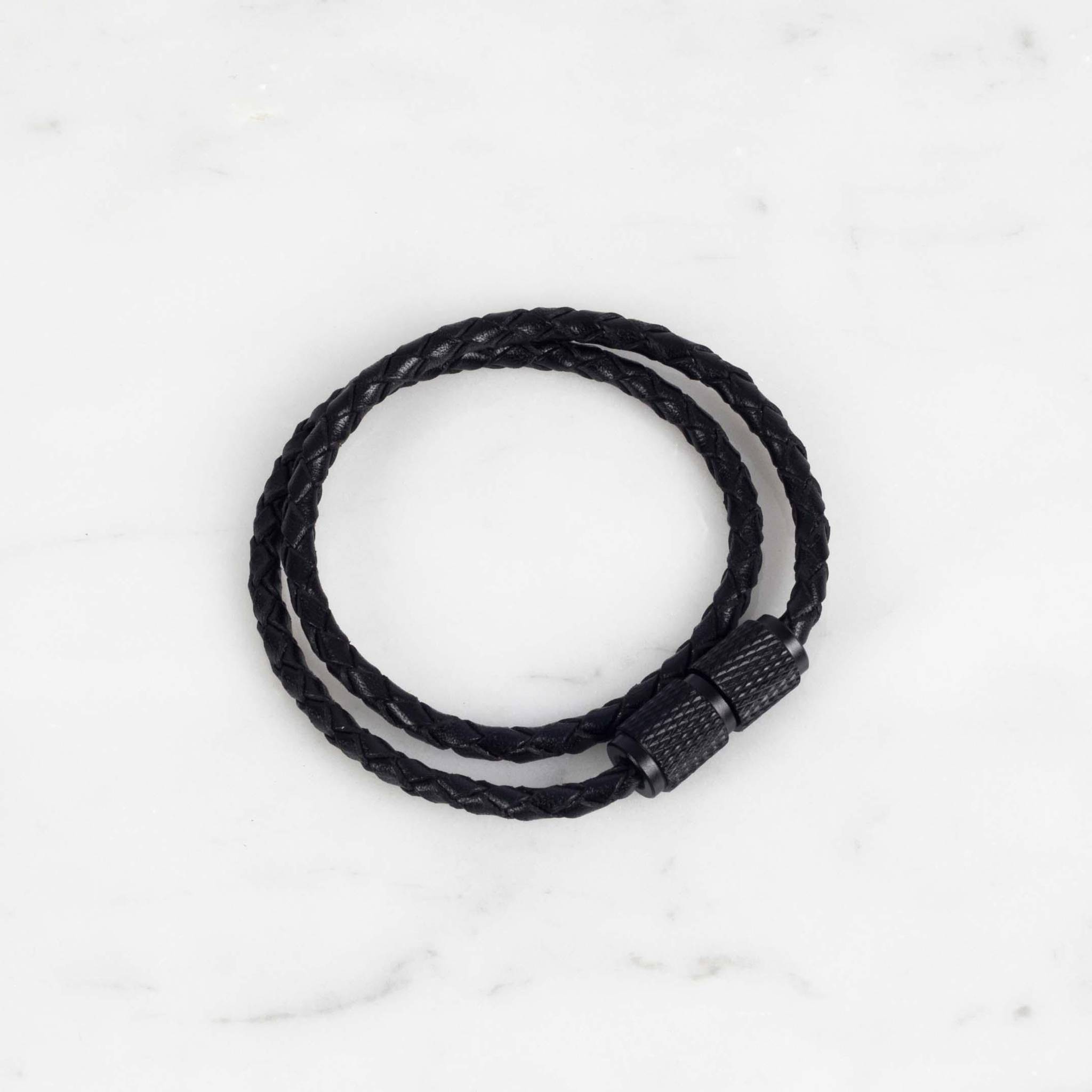 DOUBLE BRACELET / BLACK