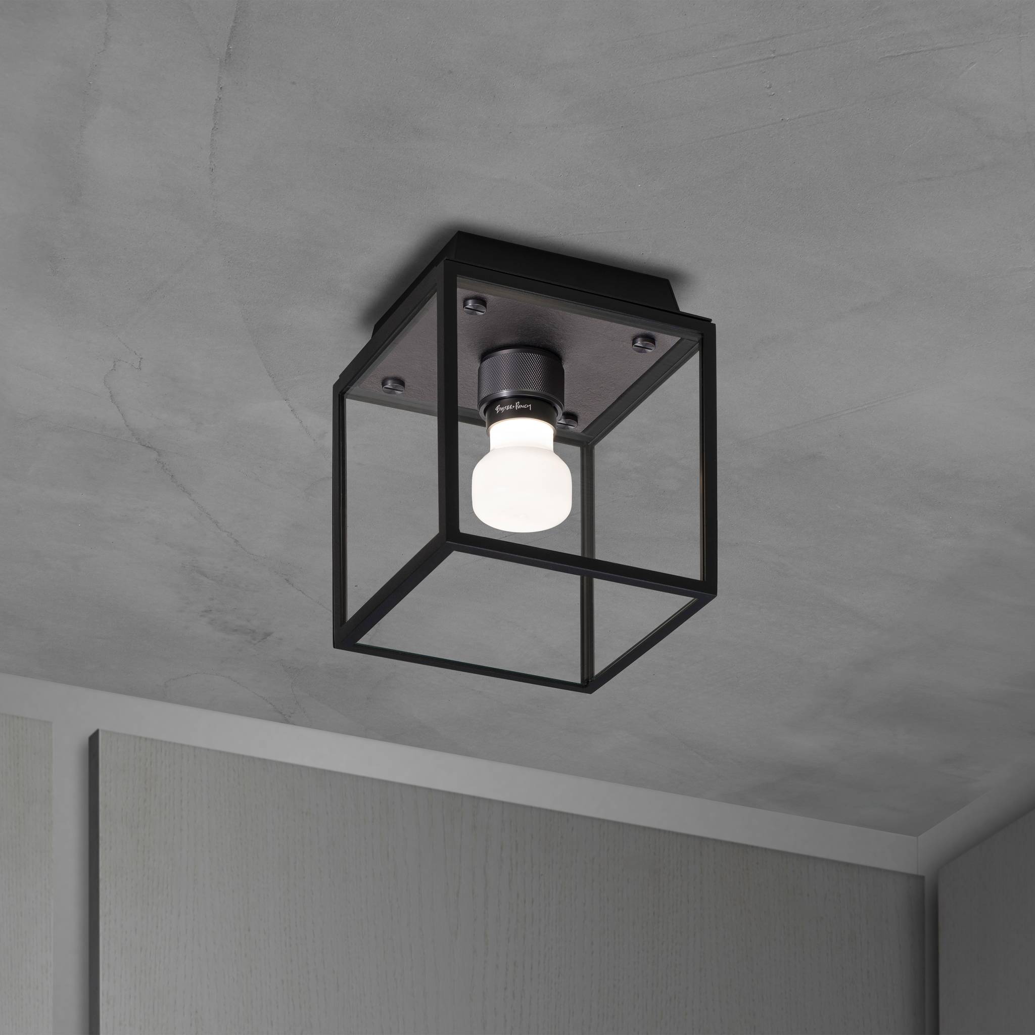CAGED WET / CEILING / CROSS / SMALL