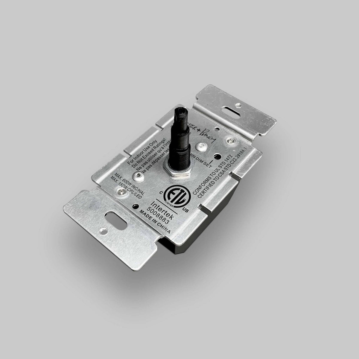 Buster + Punch High-end Designer Dimmer Module Standard in Black