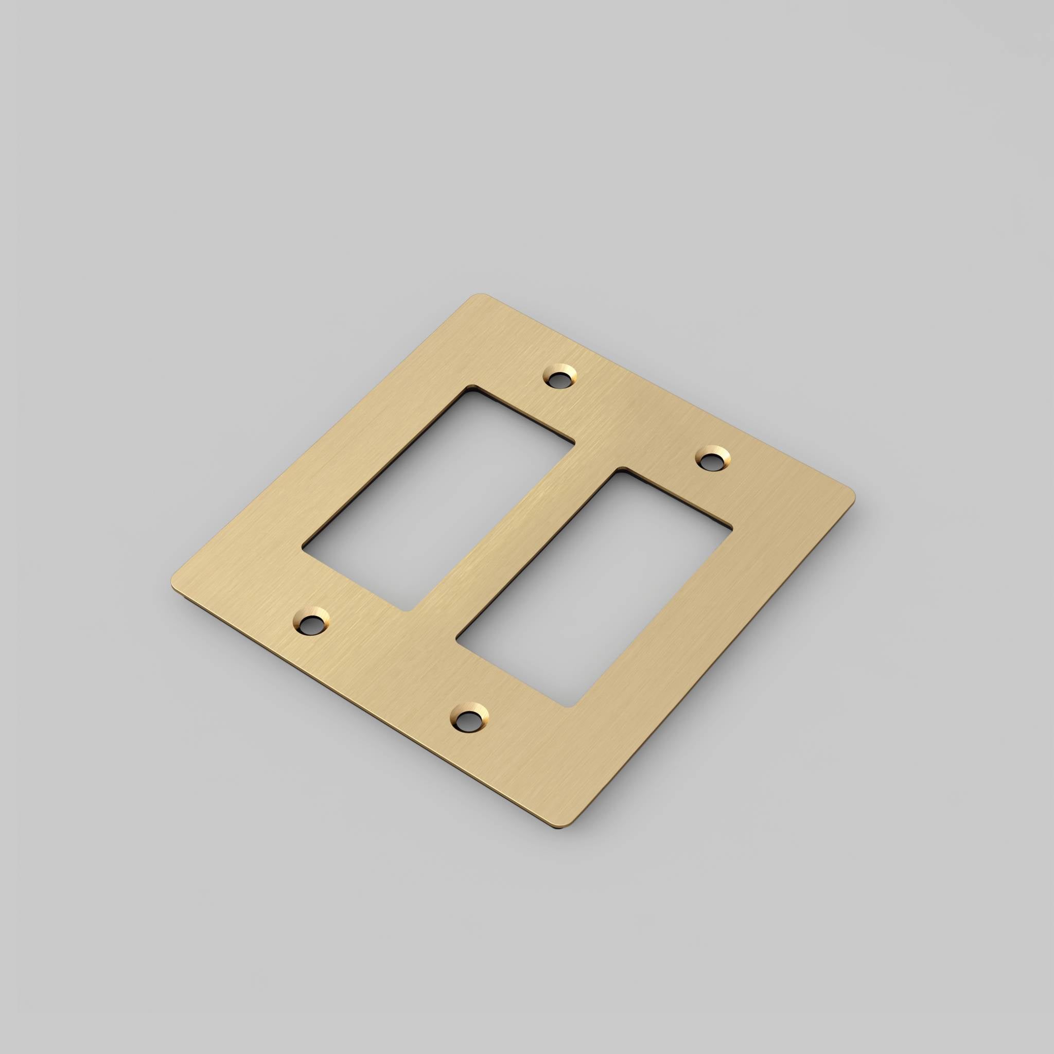 2G PLATE / WITHOUT LOGO