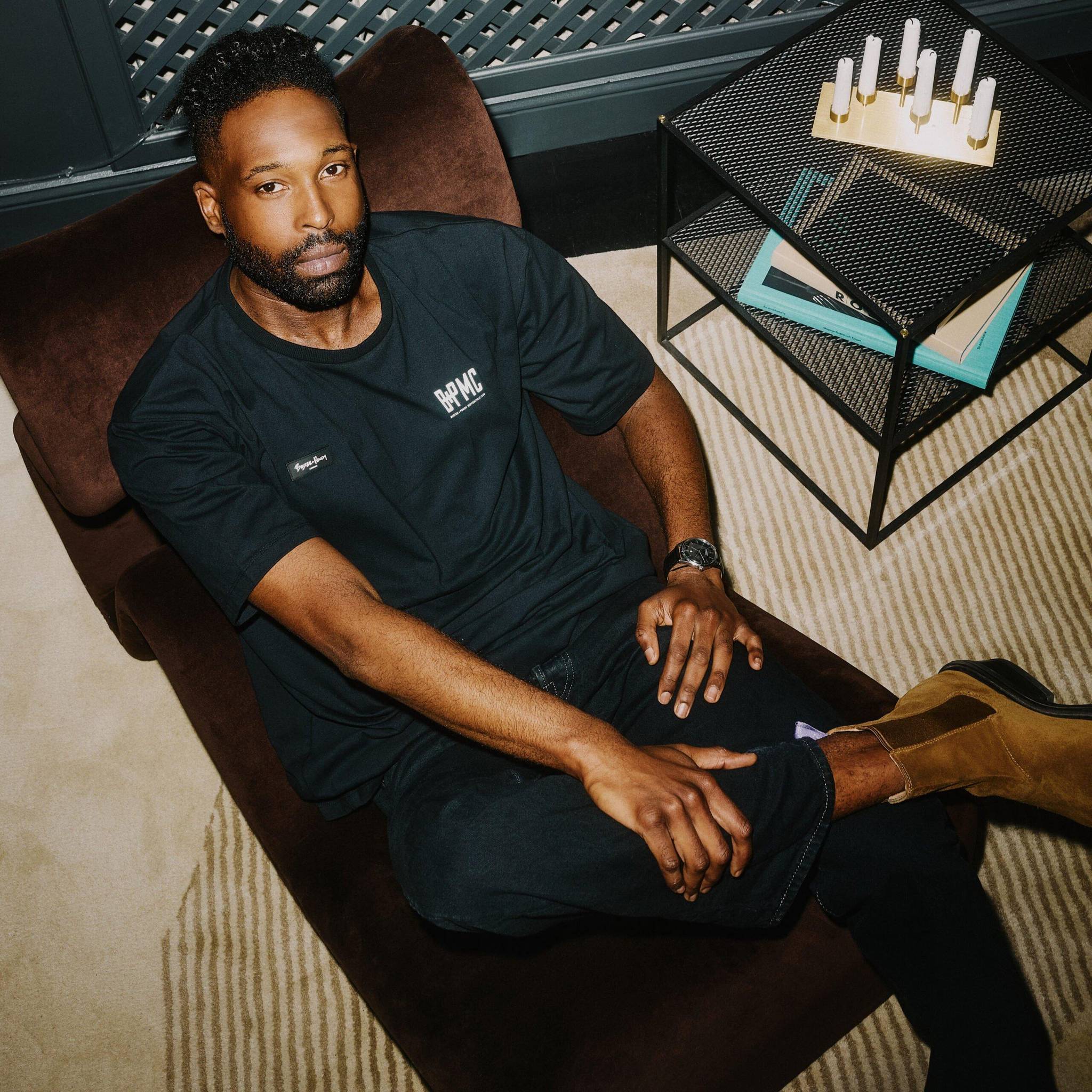 T-SHIRT / SHORT SLEEVE / B+P MC / BLACK