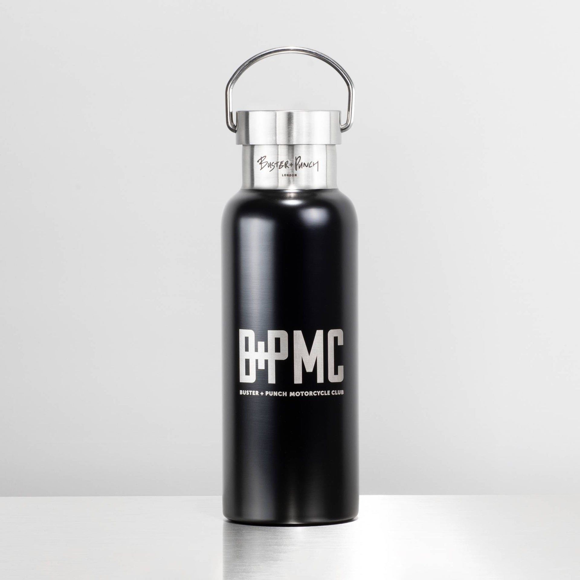 Buster Punch High-end Black And Silver Printed BP MC In Water
